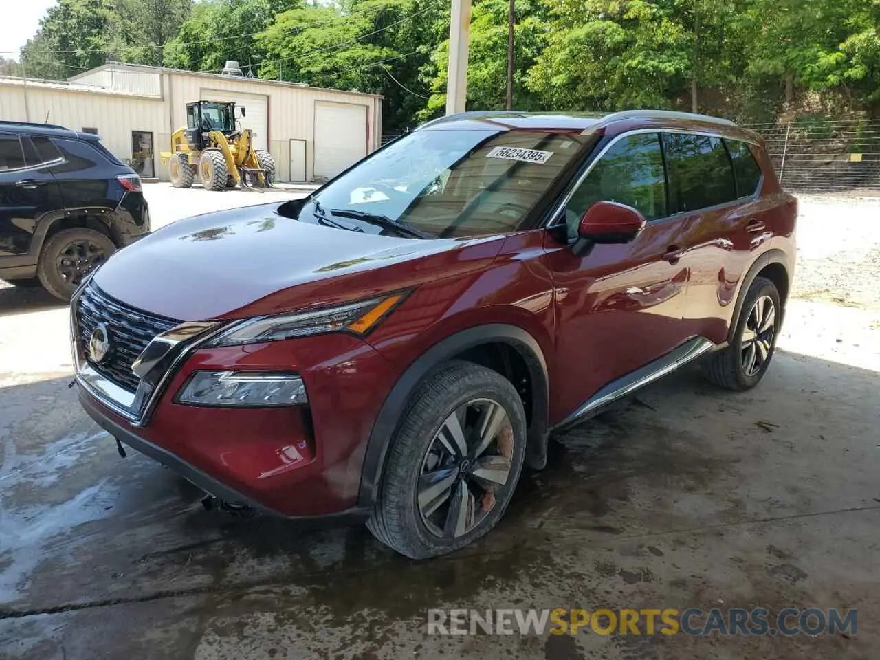 1 Photograph of a damaged car 5N1BT3CB6PC944193 NISSAN ROGUE 2023