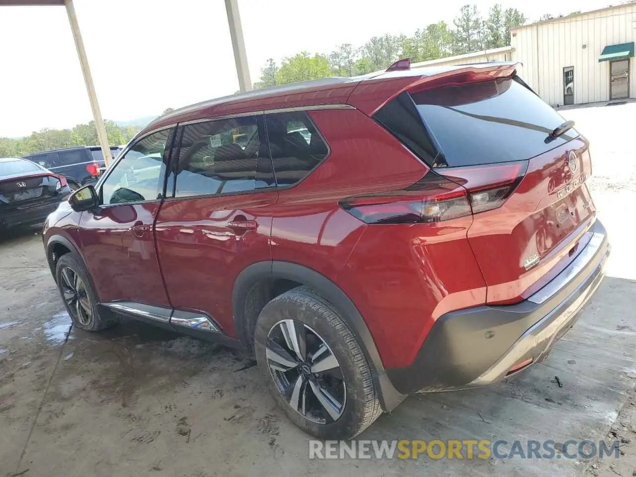 2 Photograph of a damaged car 5N1BT3CB6PC944193 NISSAN ROGUE 2023