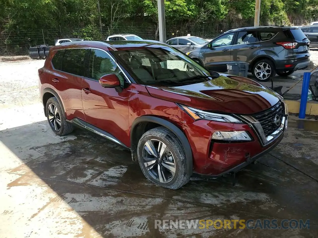 4 Photograph of a damaged car 5N1BT3CB6PC944193 NISSAN ROGUE 2023