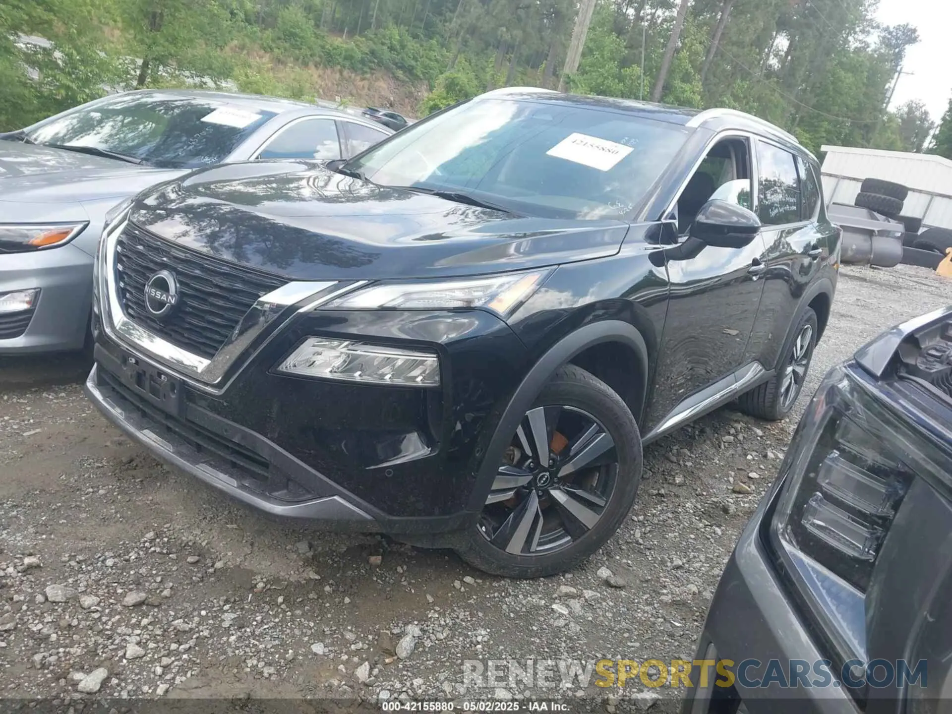 2 Photograph of a damaged car 5N1BT3CB7PC782025 NISSAN ROGUE 2023