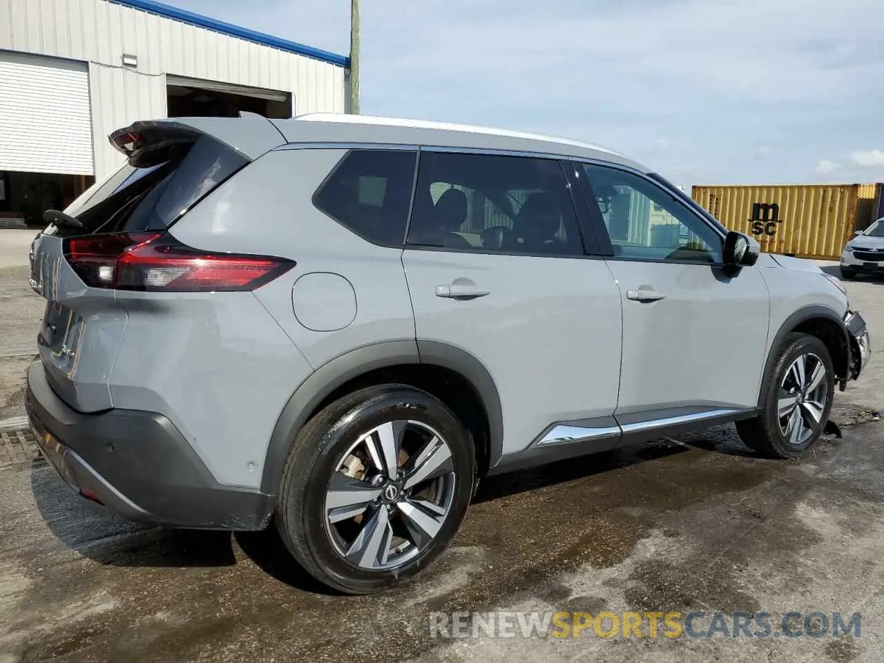3 Photograph of a damaged car 5N1BT3CB7PC792389 NISSAN ROGUE 2023