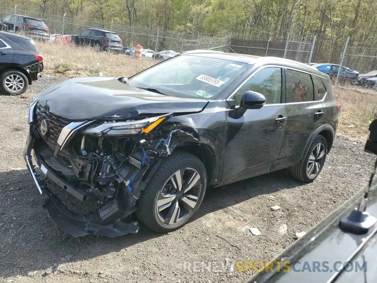 1 Photograph of a damaged car 5N1BT3CB7PC799374 NISSAN ROGUE 2023