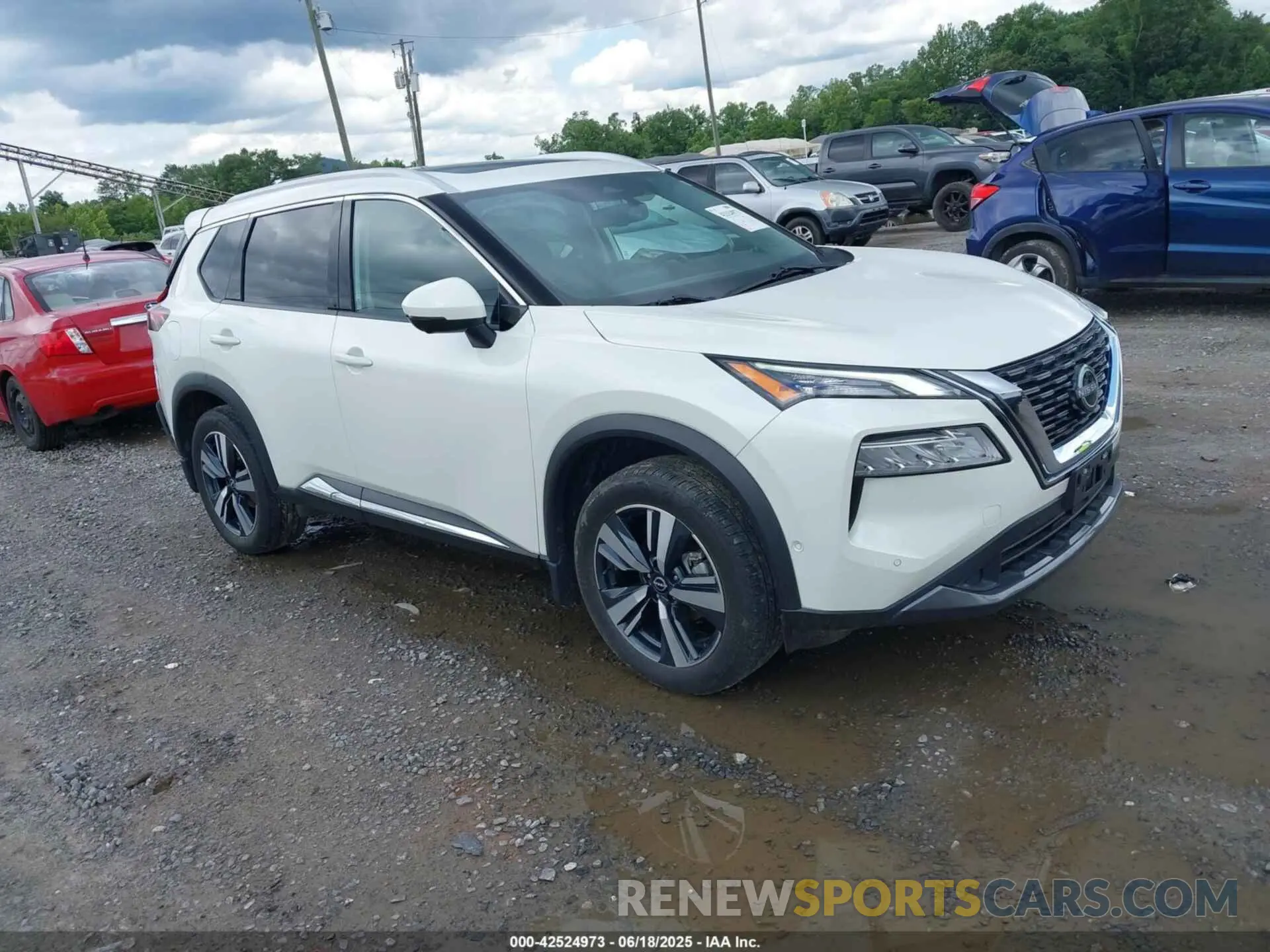 1 Photograph of a damaged car 5N1BT3CB7PC933400 NISSAN ROGUE 2023