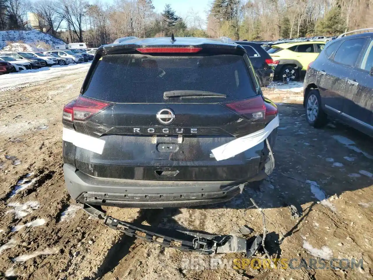 6 Photograph of a damaged car 5N1BT3CB8PC797293 NISSAN ROGUE 2023