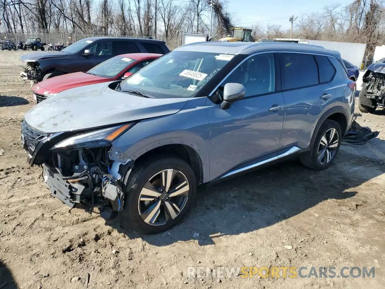 1 Photograph of a damaged car 5N1BT3CB8PC801343 NISSAN ROGUE 2023