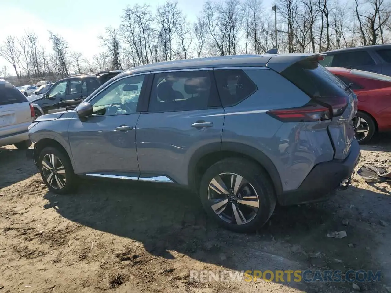 2 Photograph of a damaged car 5N1BT3CB8PC801343 NISSAN ROGUE 2023