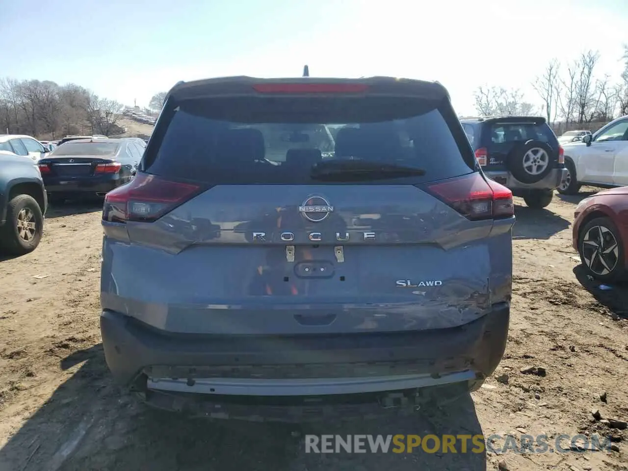 6 Photograph of a damaged car 5N1BT3CB8PC801343 NISSAN ROGUE 2023