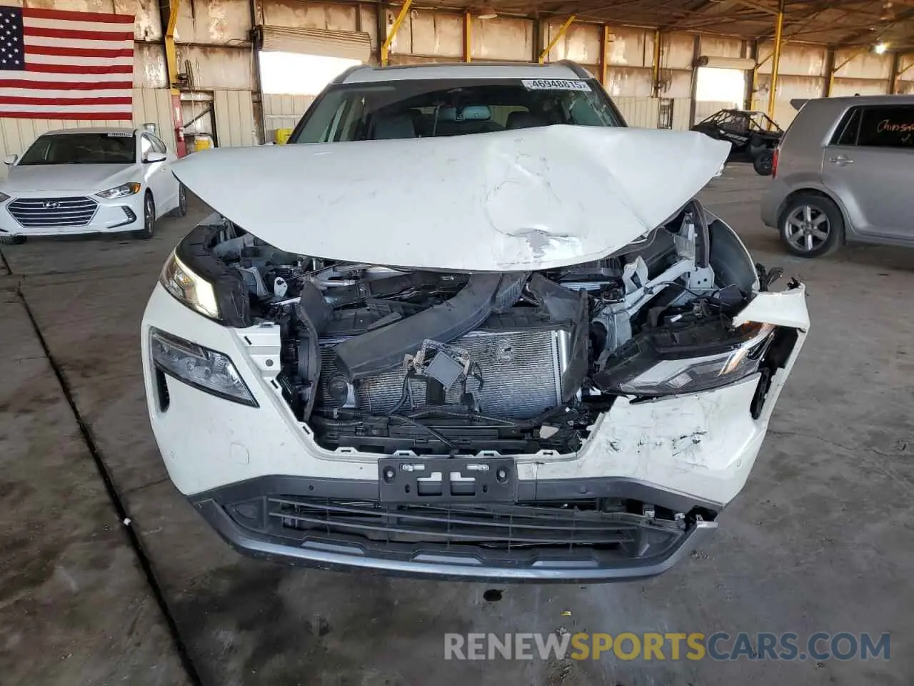 5 Photograph of a damaged car 5N1BT3CB8PC841745 NISSAN ROGUE 2023