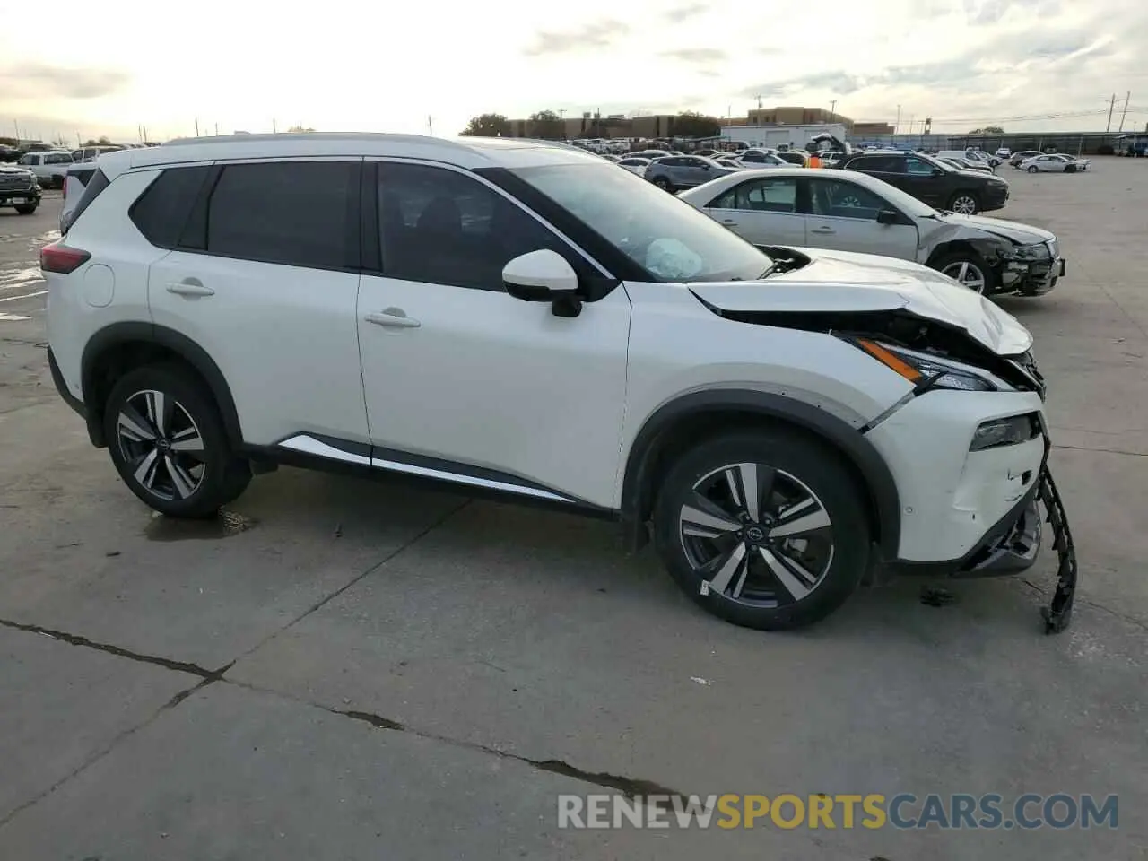 4 Photograph of a damaged car 5N1BT3CB9PC762701 NISSAN ROGUE 2023