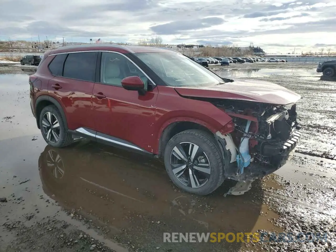 4 Photograph of a damaged car 5N1BT3CB9PC777375 NISSAN ROGUE 2023