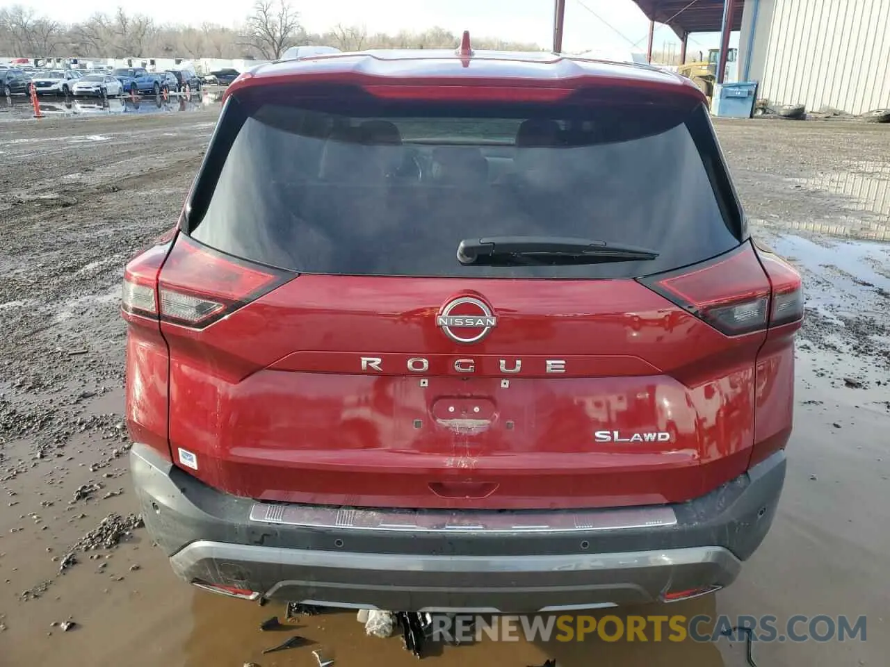 6 Photograph of a damaged car 5N1BT3CB9PC777375 NISSAN ROGUE 2023