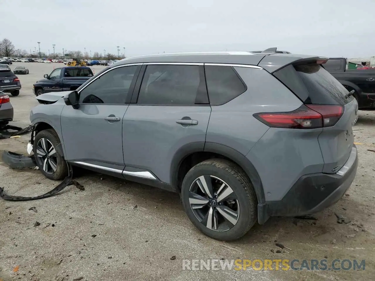 2 Photograph of a damaged car 5N1BT3CB9PC815302 NISSAN ROGUE 2023