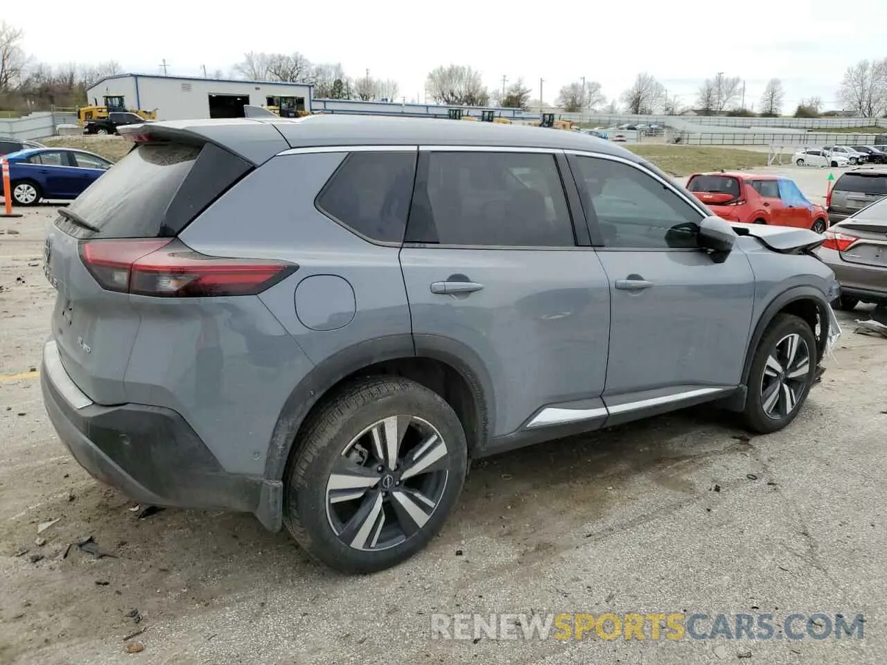 3 Photograph of a damaged car 5N1BT3CB9PC815302 NISSAN ROGUE 2023