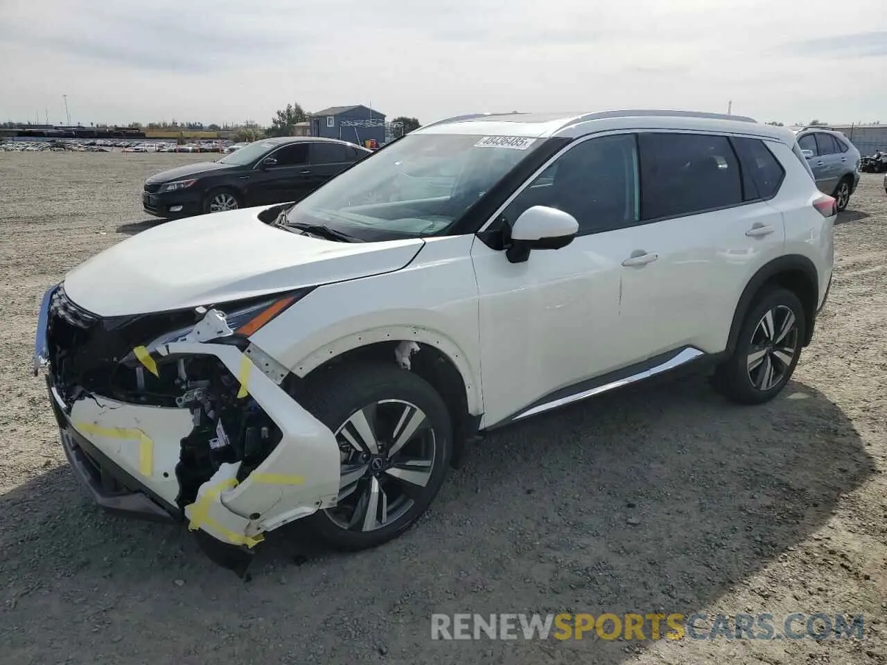1 Photograph of a damaged car 5N1BT3CB9PC854066 NISSAN ROGUE 2023
