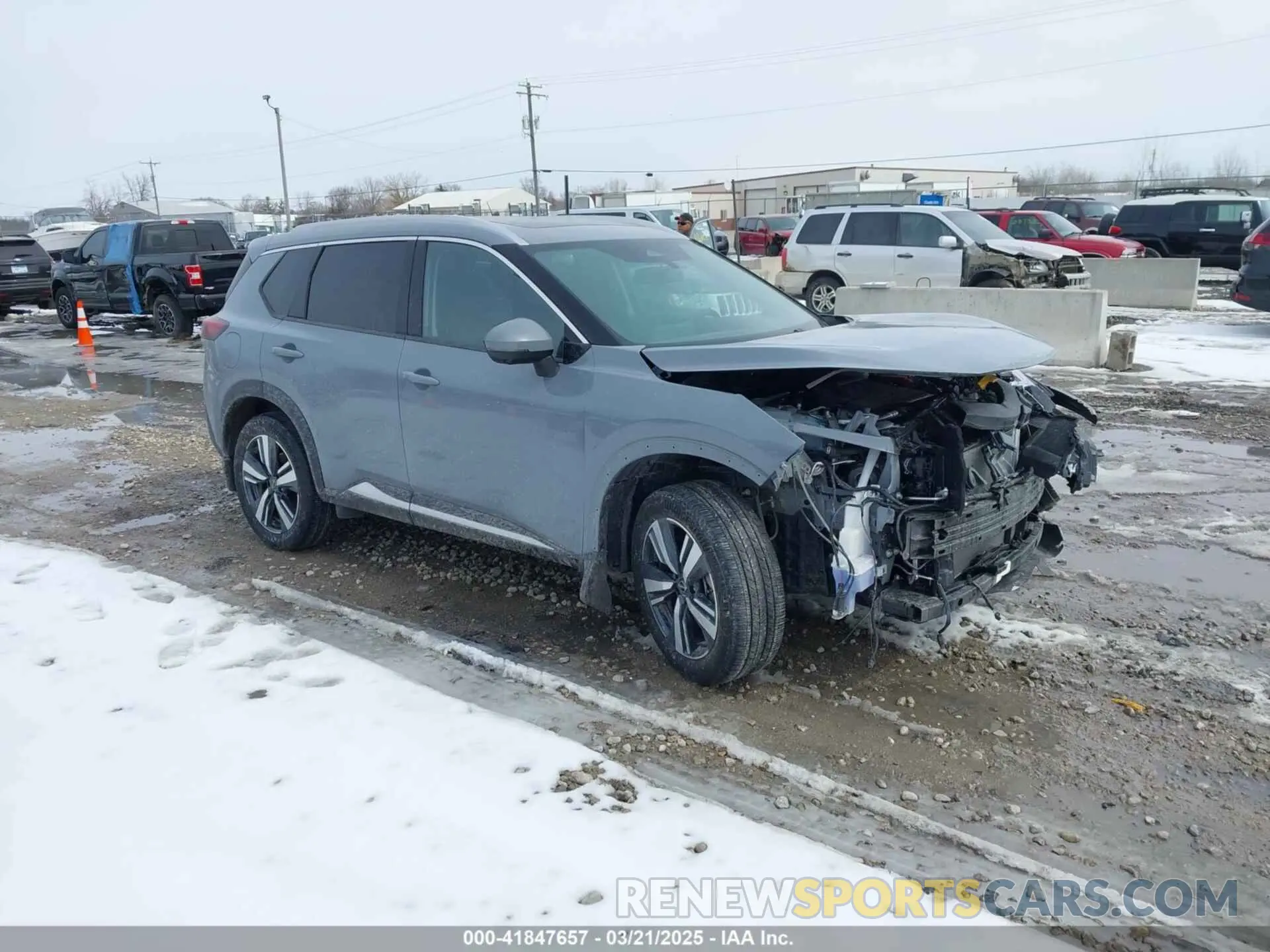 1 Photograph of a damaged car 5N1BT3CB9PC867576 NISSAN ROGUE 2023