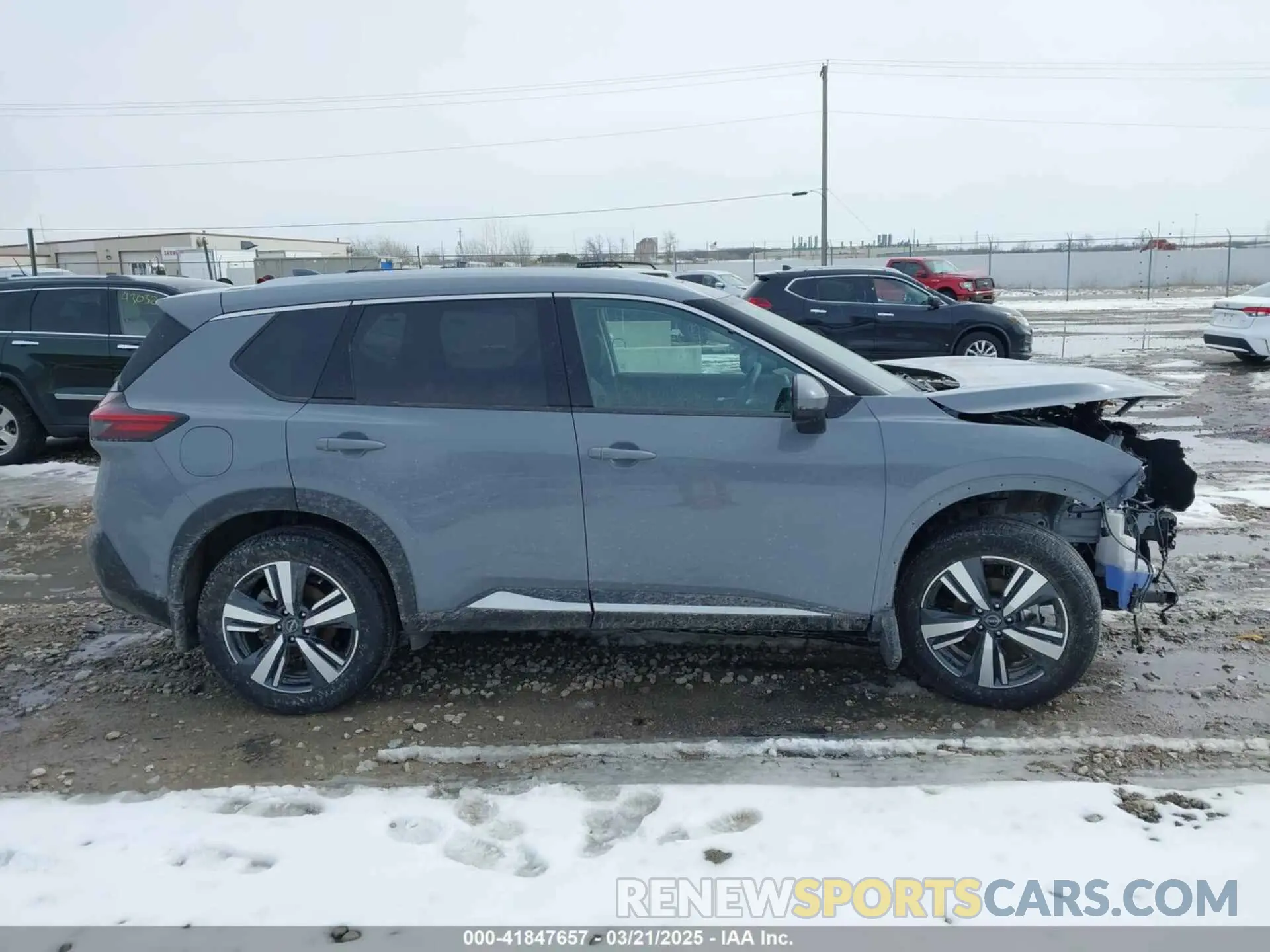 13 Photograph of a damaged car 5N1BT3CB9PC867576 NISSAN ROGUE 2023