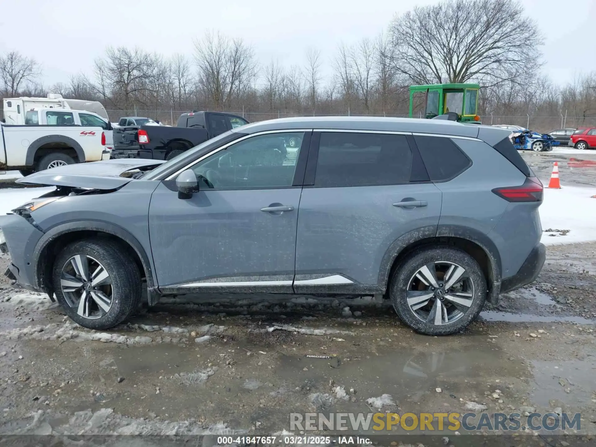 14 Photograph of a damaged car 5N1BT3CB9PC867576 NISSAN ROGUE 2023
