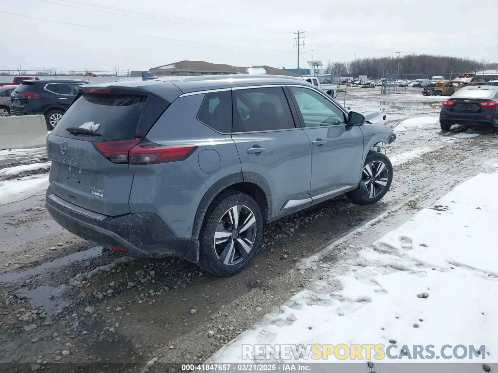 4 Photograph of a damaged car 5N1BT3CB9PC867576 NISSAN ROGUE 2023