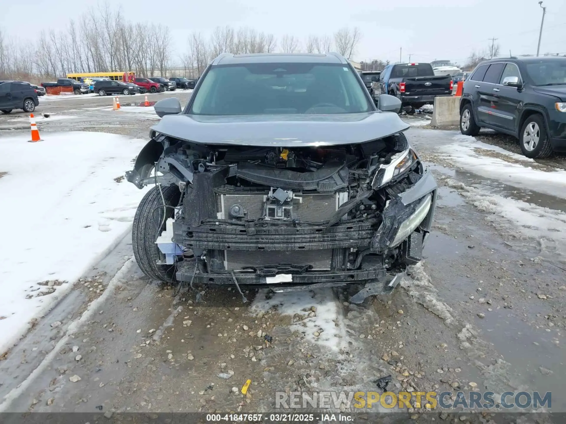 6 Photograph of a damaged car 5N1BT3CB9PC867576 NISSAN ROGUE 2023