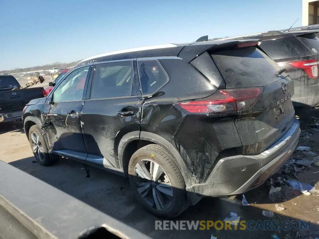 2 Photograph of a damaged car 5N1BT3CBXPC847790 NISSAN ROGUE 2023