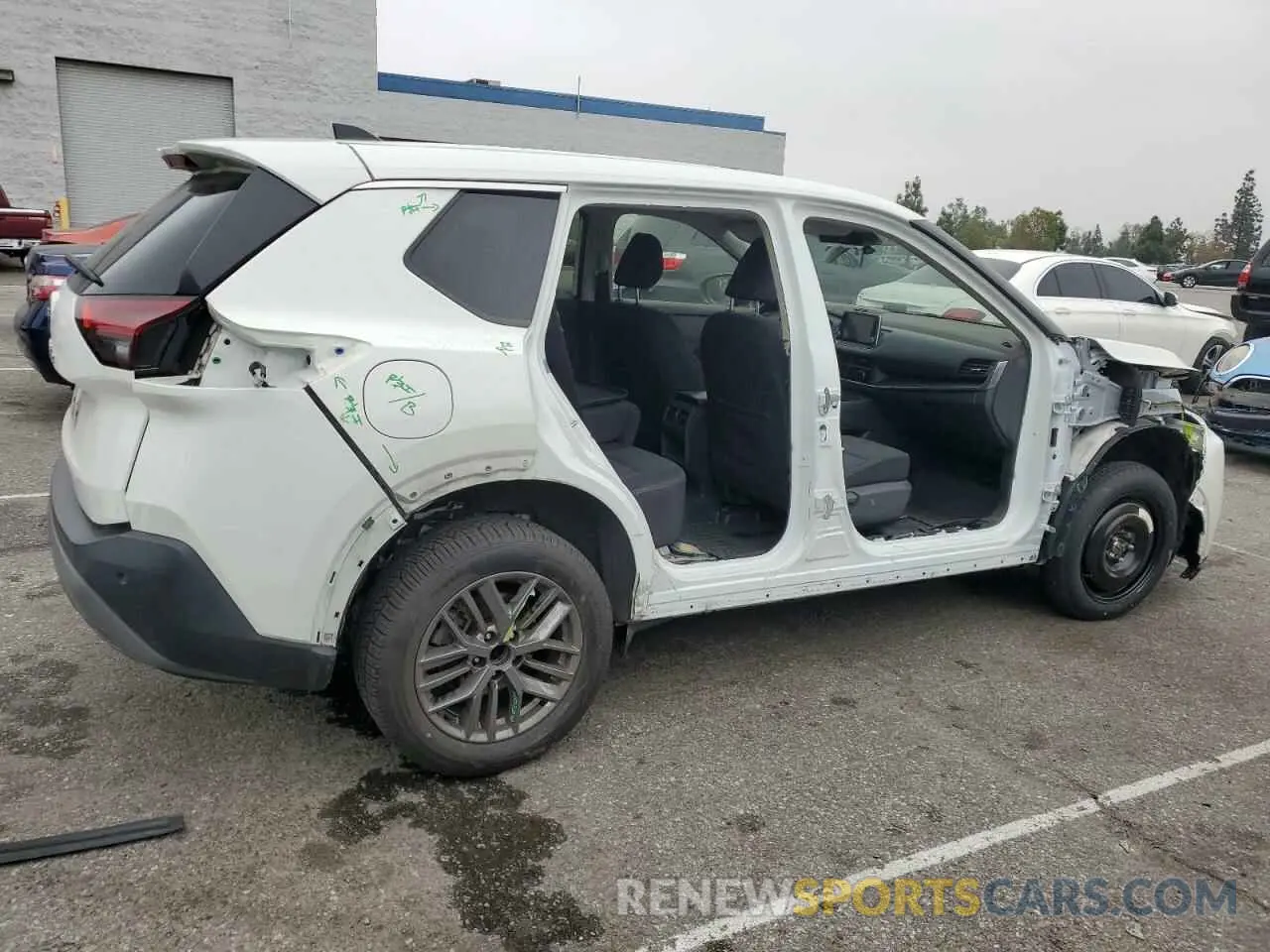 3 Photograph of a damaged car JN8BT3AA0PW003470 NISSAN ROGUE 2023