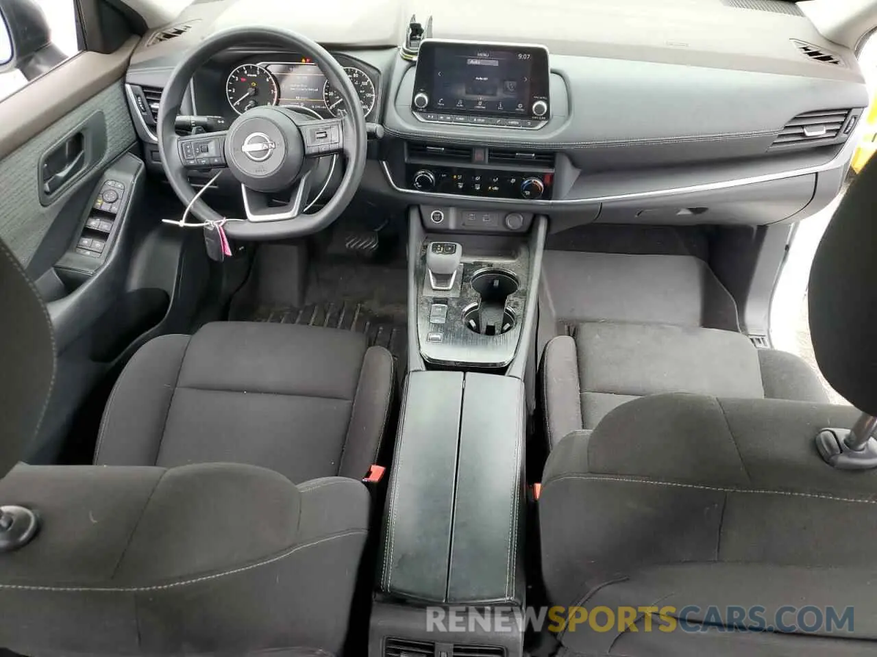 8 Photograph of a damaged car JN8BT3AA0PW003470 NISSAN ROGUE 2023
