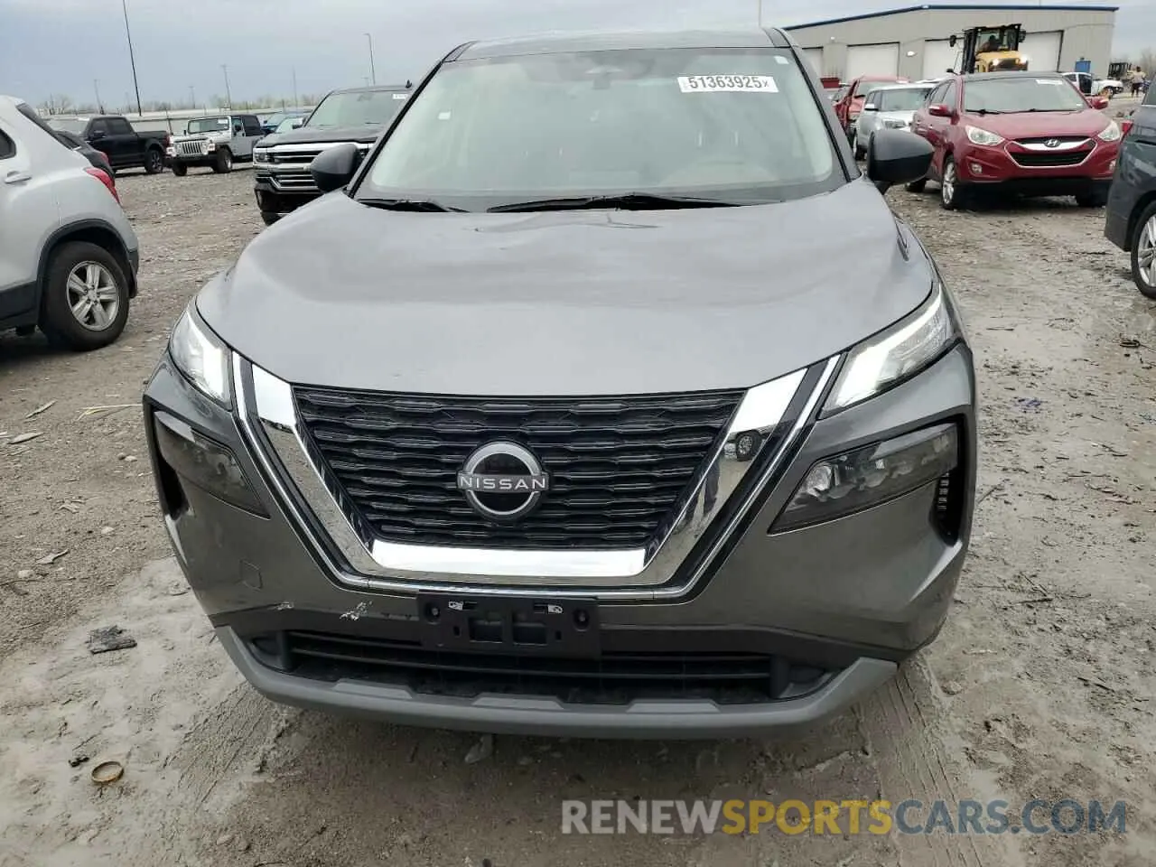 5 Photograph of a damaged car JN8BT3AA2PW409704 NISSAN ROGUE 2023