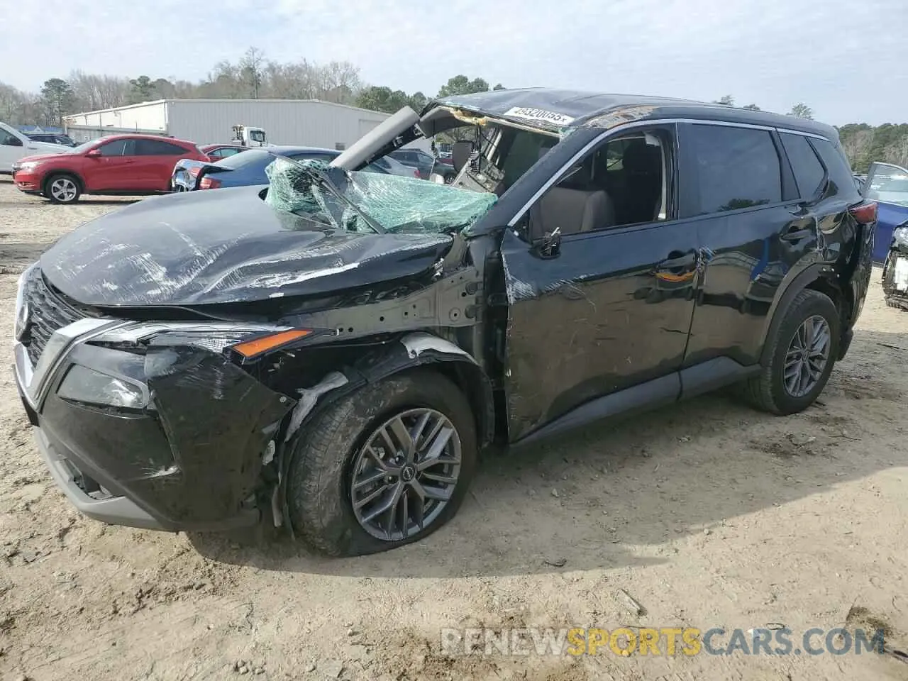 1 Photograph of a damaged car JN8BT3AA4PW410711 NISSAN ROGUE 2023