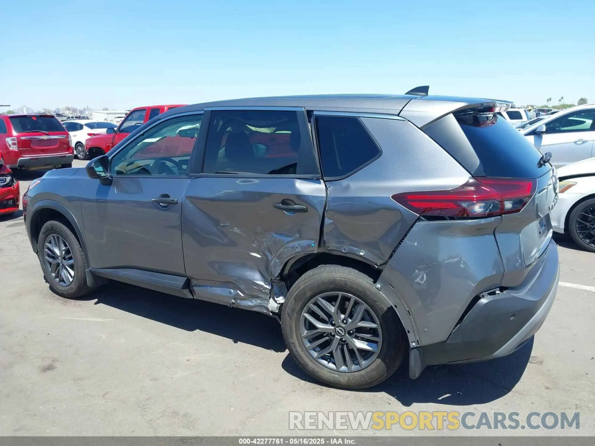 6 Photograph of a damaged car JN8BT3AA7PW410167 NISSAN ROGUE 2023