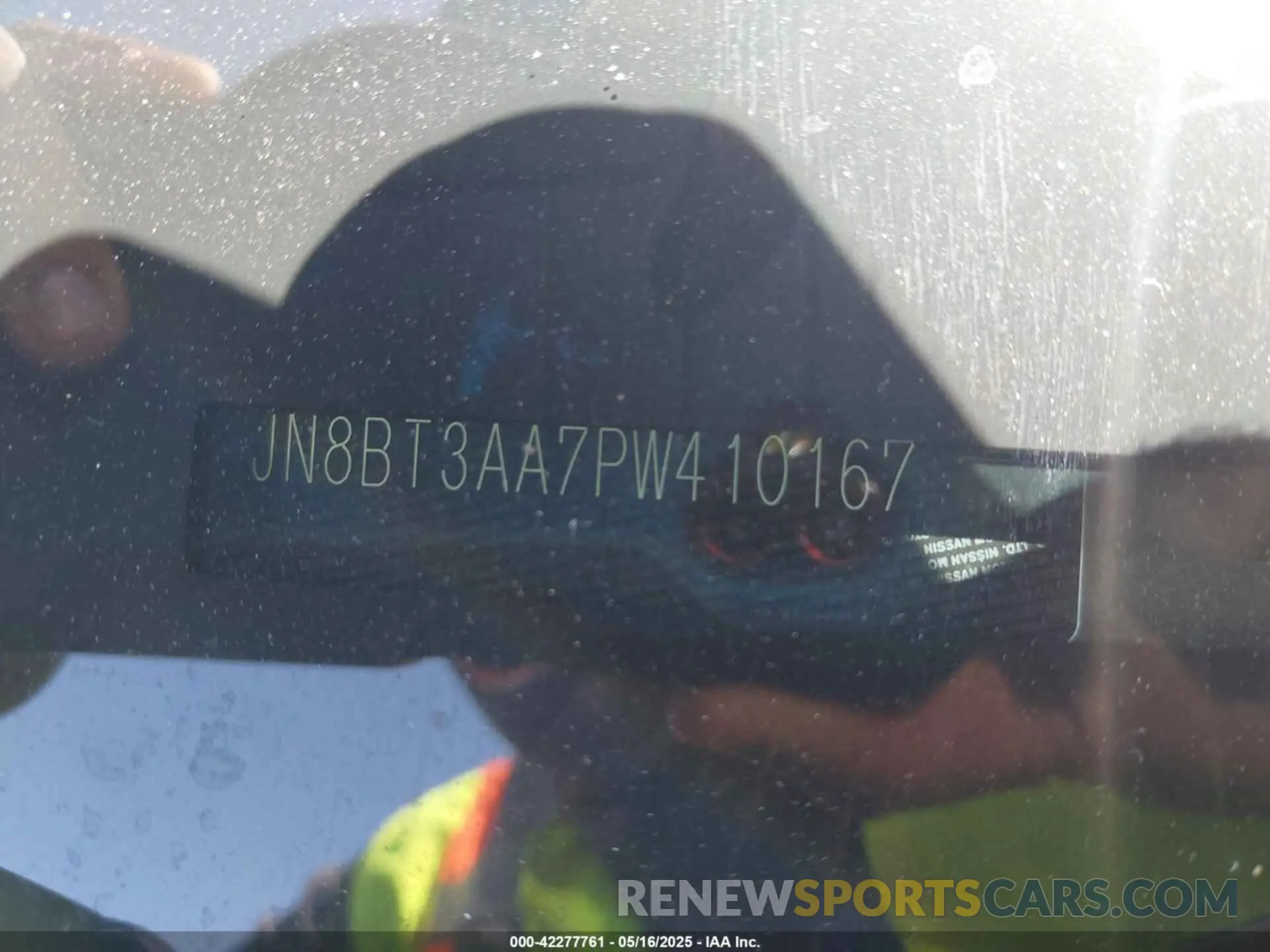 9 Photograph of a damaged car JN8BT3AA7PW410167 NISSAN ROGUE 2023
