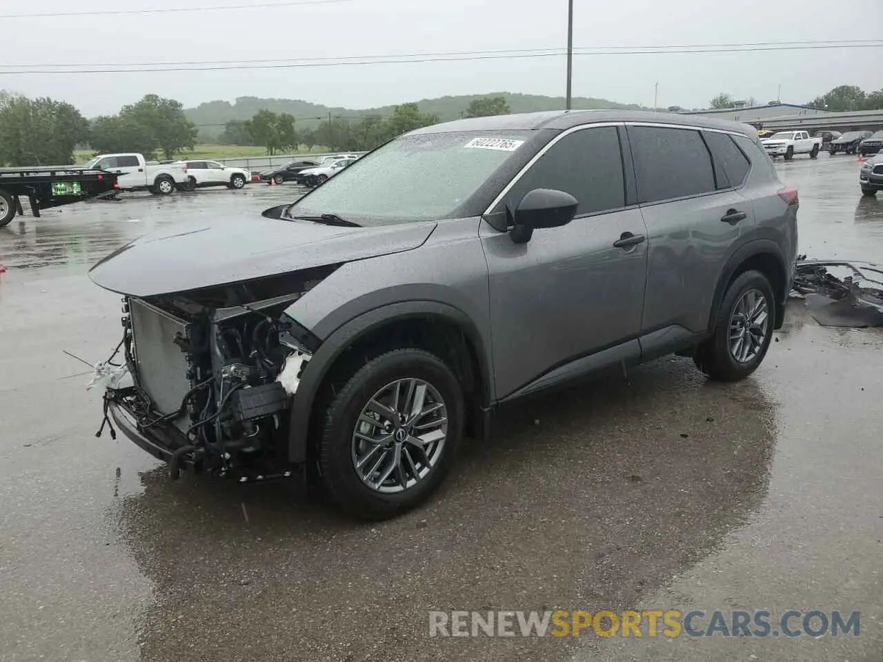 1 Photograph of a damaged car JN8BT3AA7PW410654 NISSAN ROGUE 2023