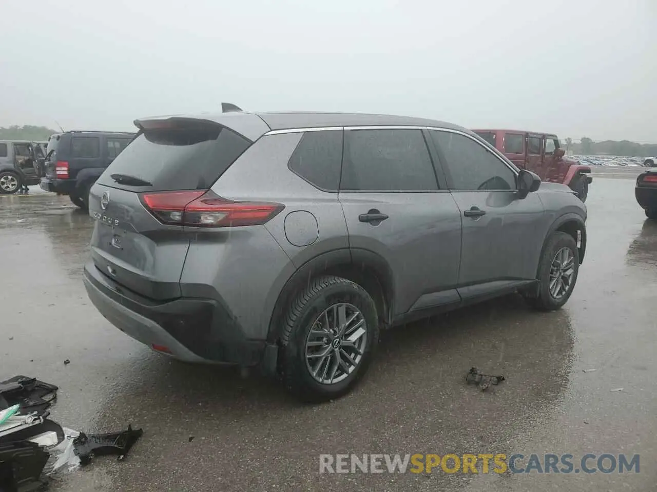 3 Photograph of a damaged car JN8BT3AA7PW410654 NISSAN ROGUE 2023