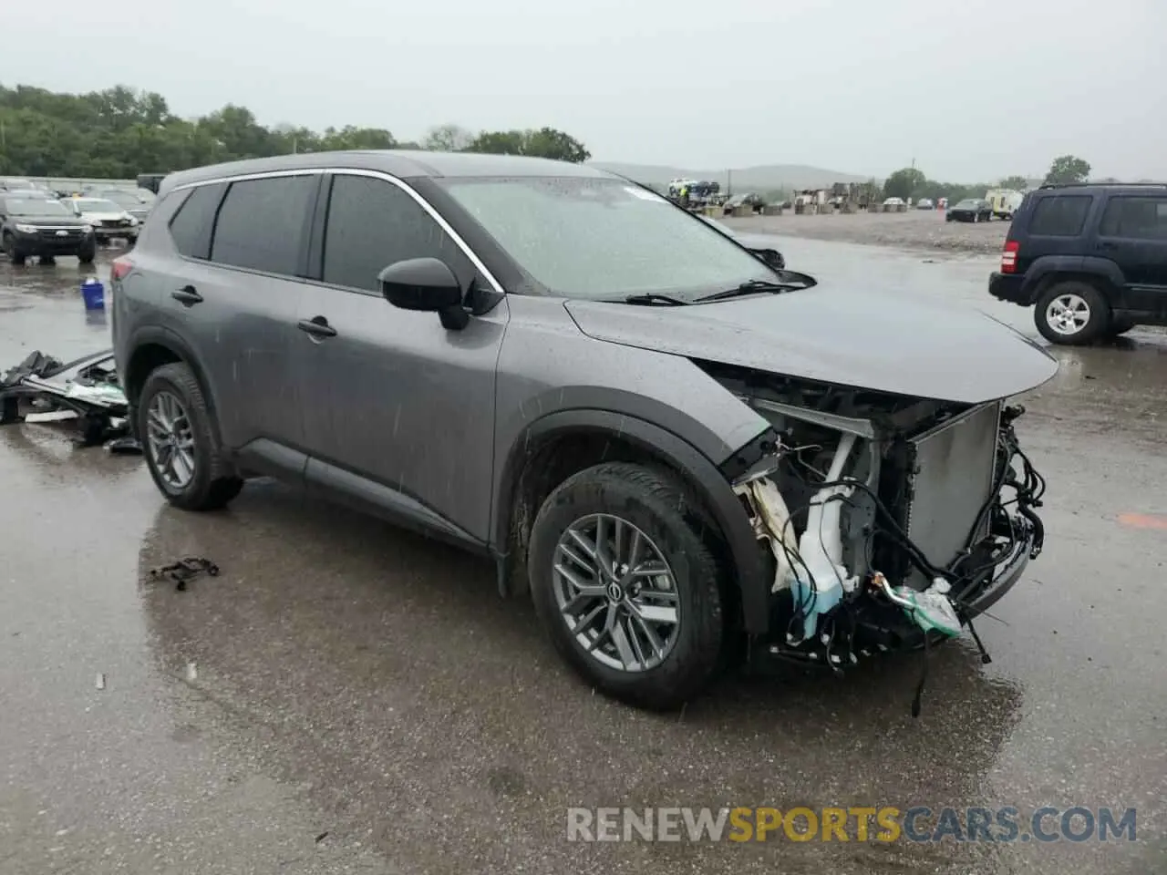 4 Photograph of a damaged car JN8BT3AA7PW410654 NISSAN ROGUE 2023