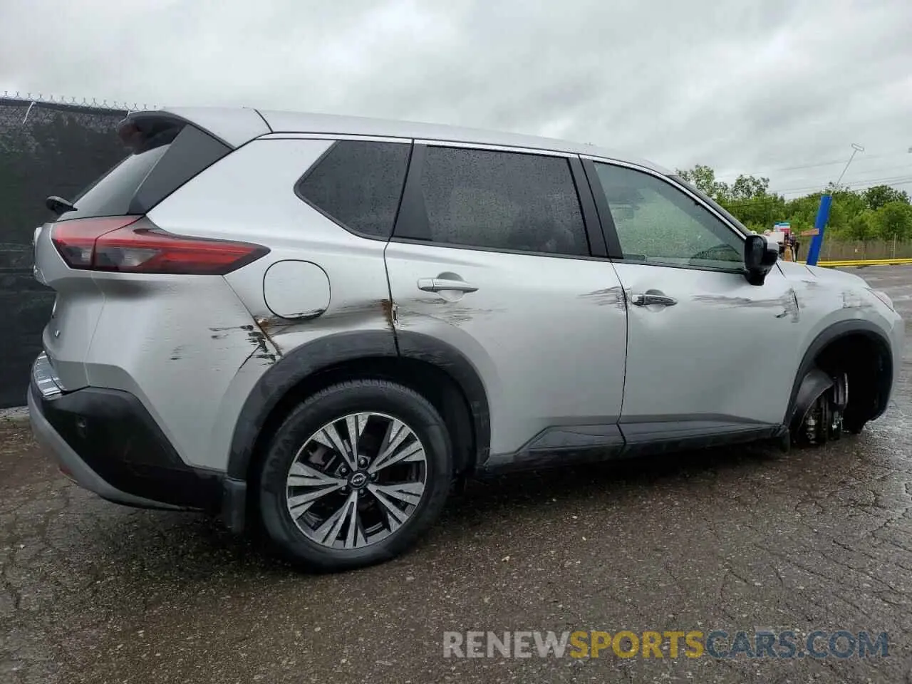 3 Photograph of a damaged car JN8BT3BA0PW407853 NISSAN ROGUE 2023