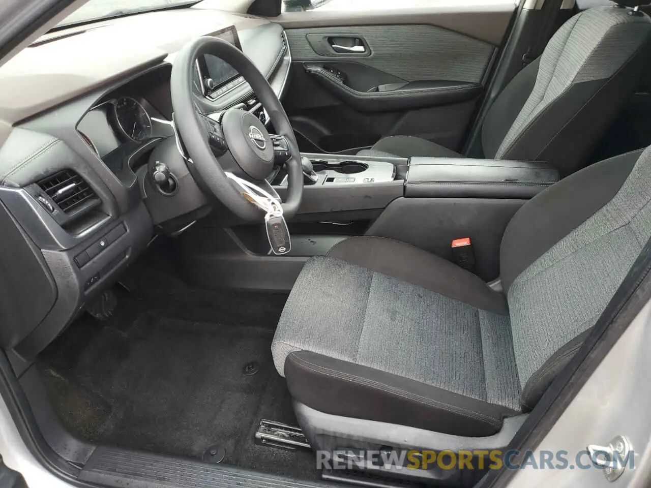 7 Photograph of a damaged car JN8BT3BA0PW407853 NISSAN ROGUE 2023