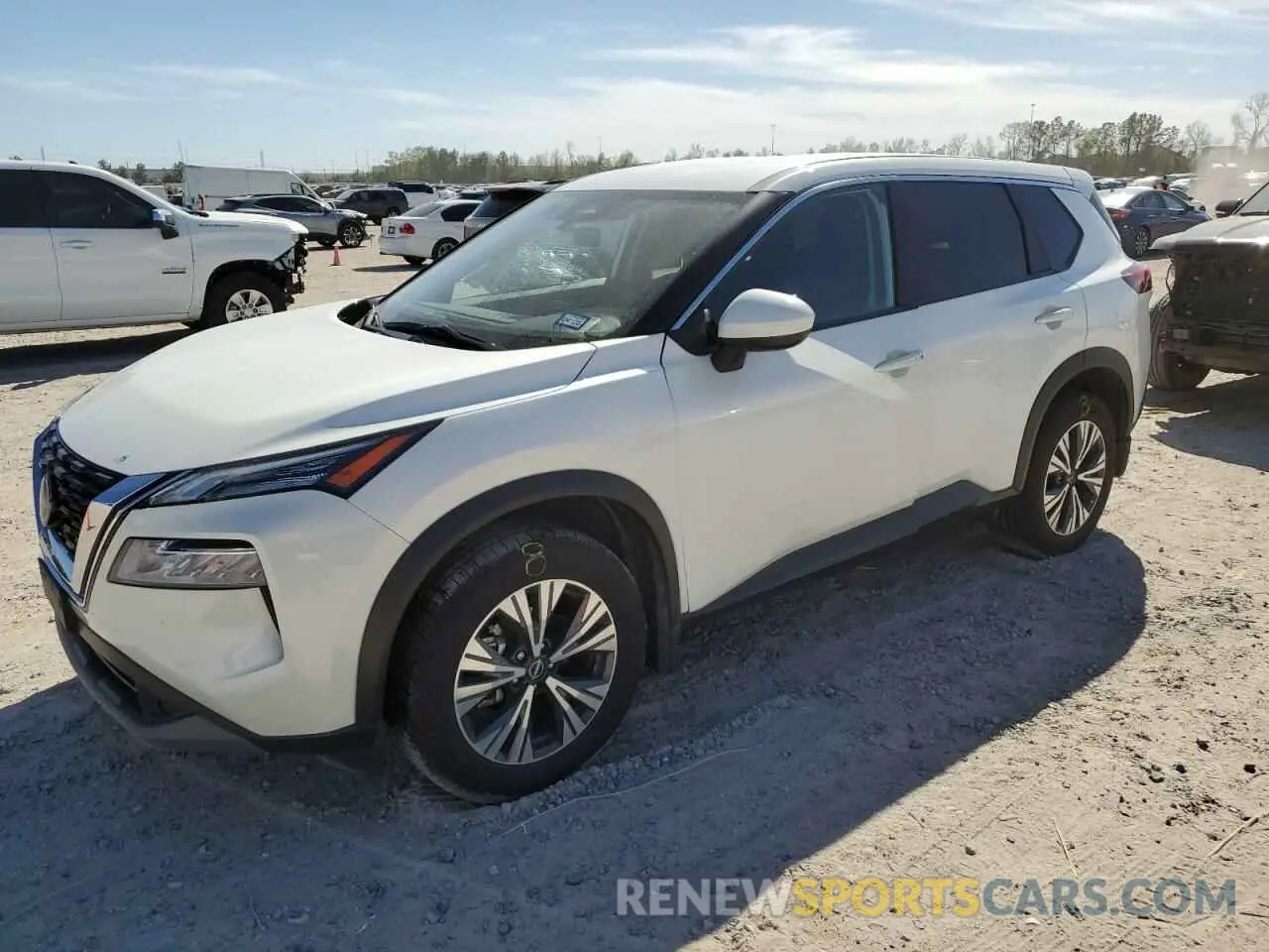 1 Photograph of a damaged car JN8BT3BA0PW412955 NISSAN ROGUE 2023