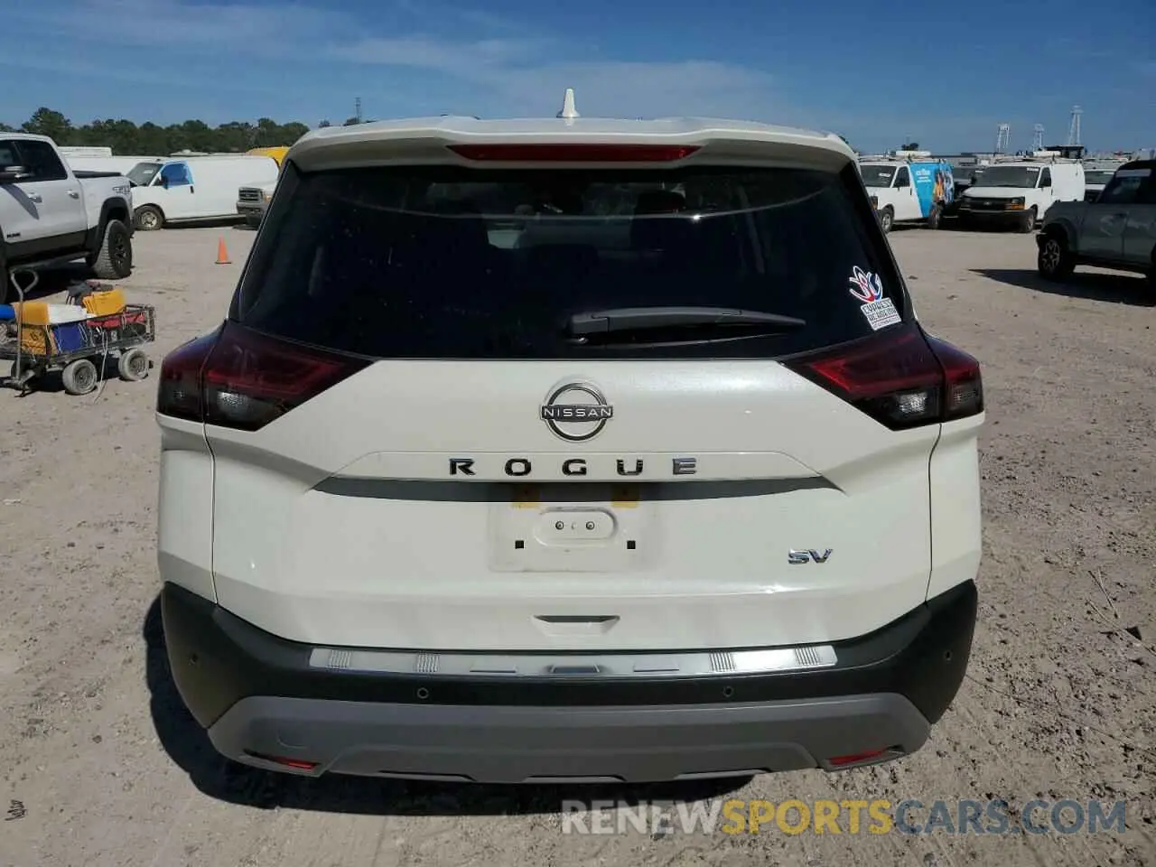 6 Photograph of a damaged car JN8BT3BA0PW412955 NISSAN ROGUE 2023