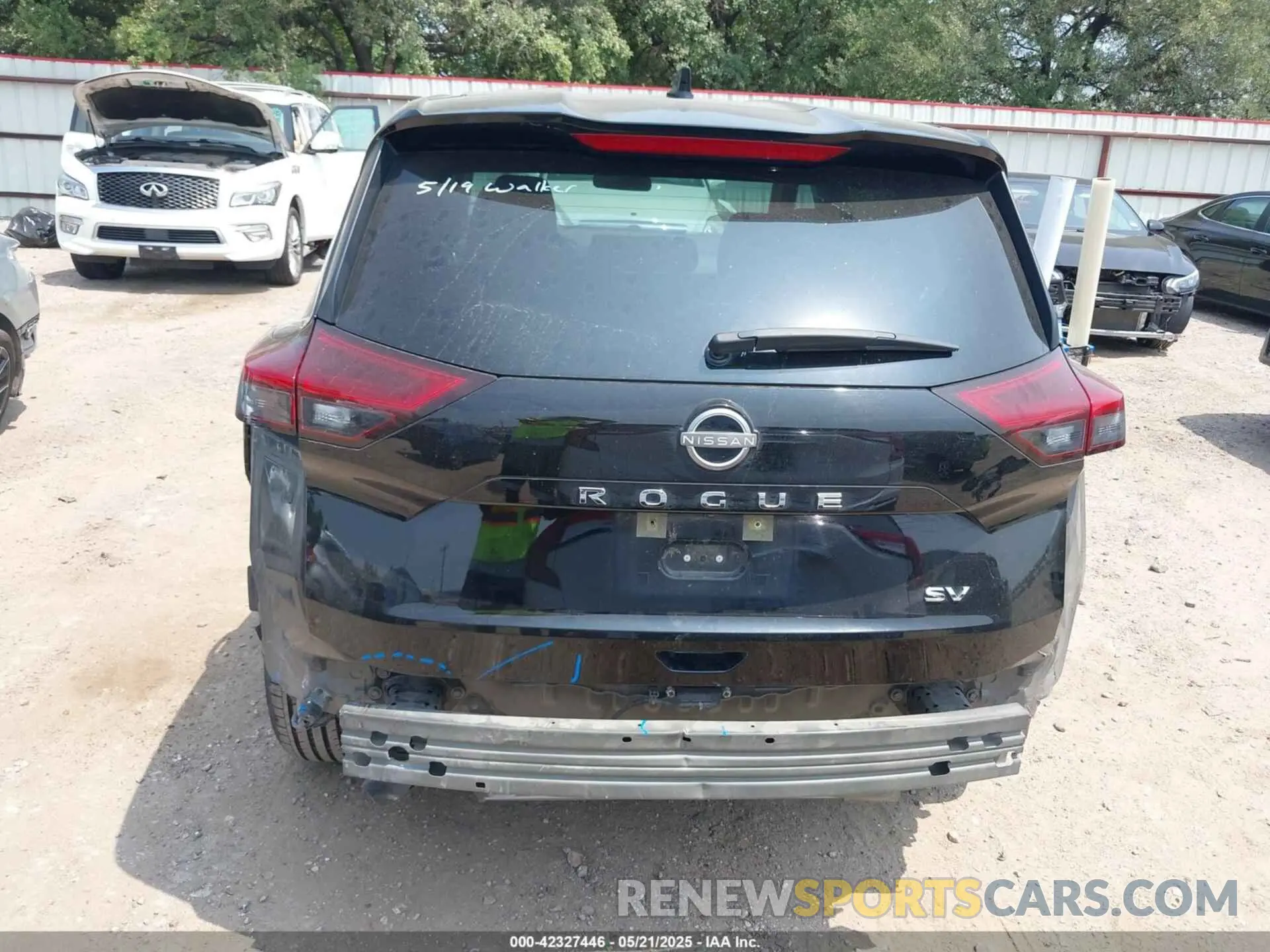 17 Photograph of a damaged car JN8BT3BA0PW420988 NISSAN ROGUE 2023