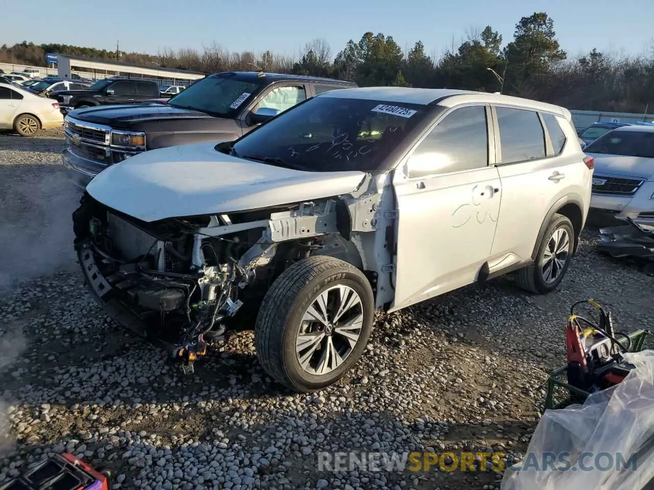 1 Photograph of a damaged car JN8BT3BA0PW428511 NISSAN ROGUE 2023