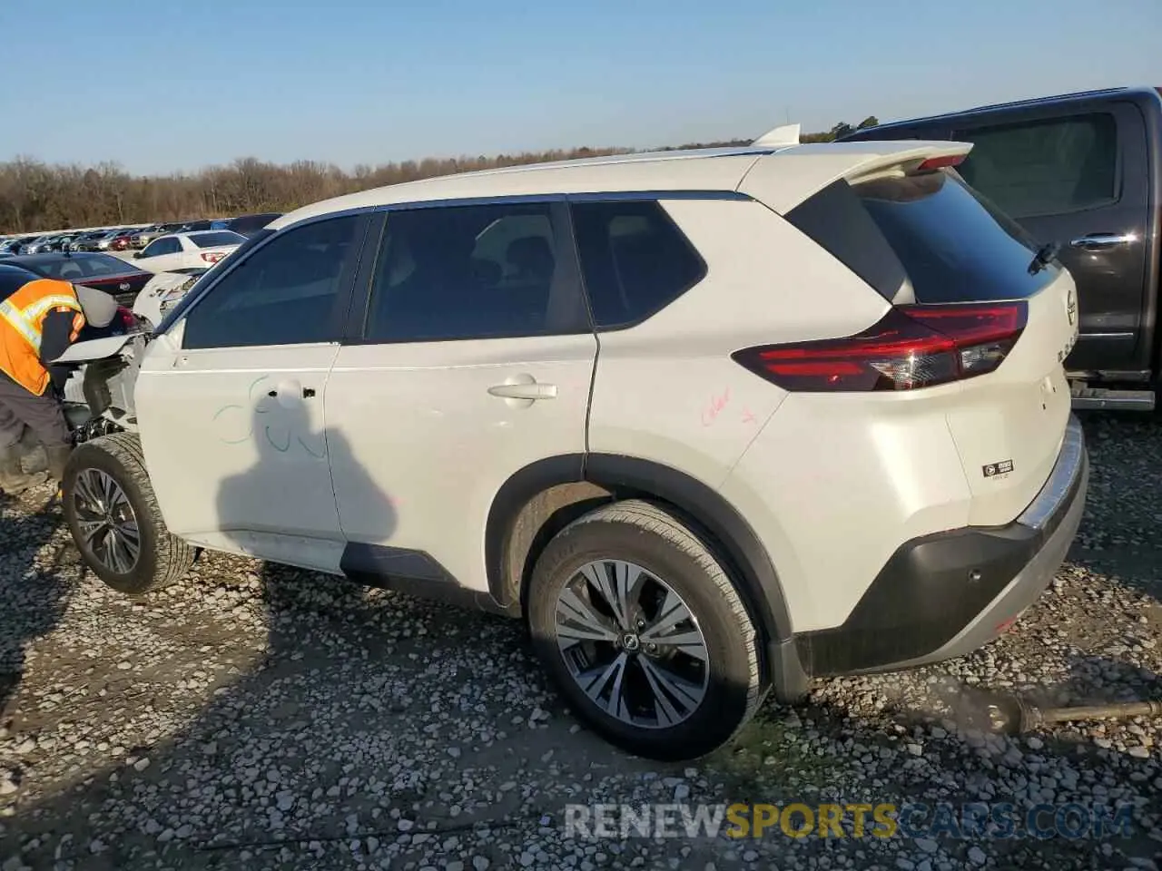 2 Photograph of a damaged car JN8BT3BA0PW428511 NISSAN ROGUE 2023