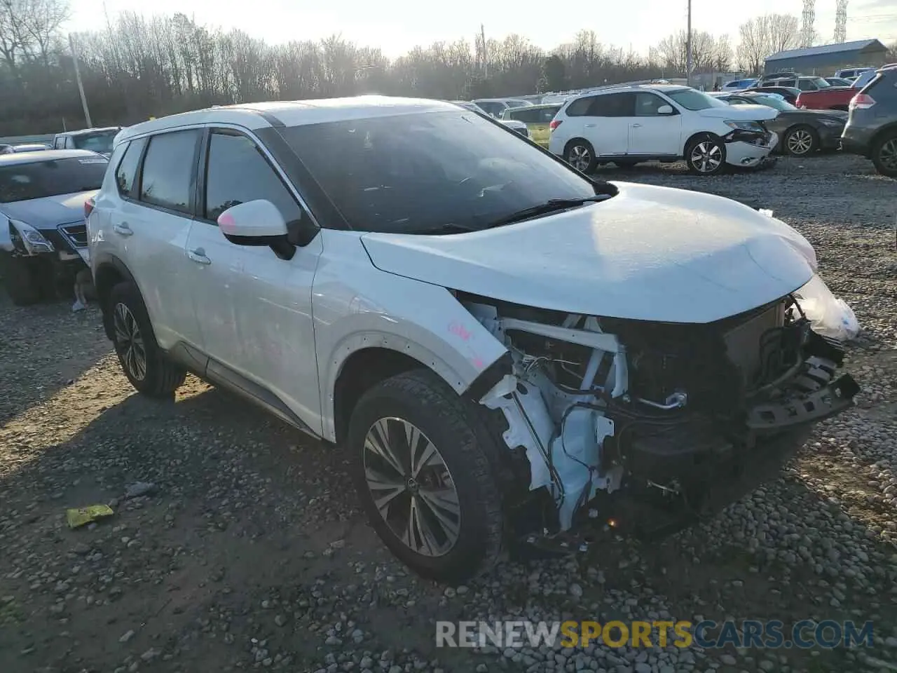 4 Photograph of a damaged car JN8BT3BA0PW428511 NISSAN ROGUE 2023