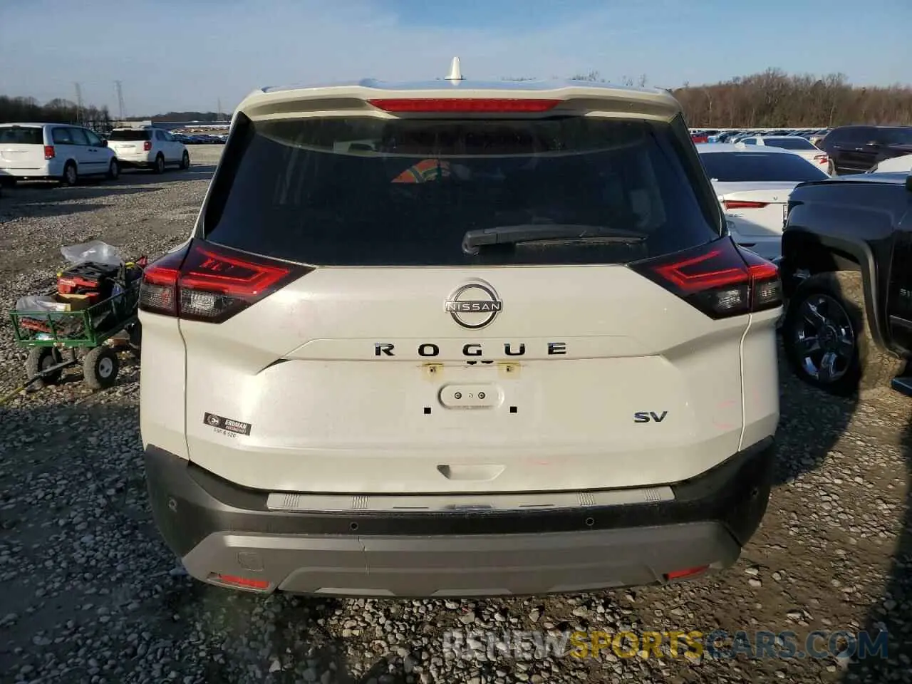 6 Photograph of a damaged car JN8BT3BA0PW428511 NISSAN ROGUE 2023