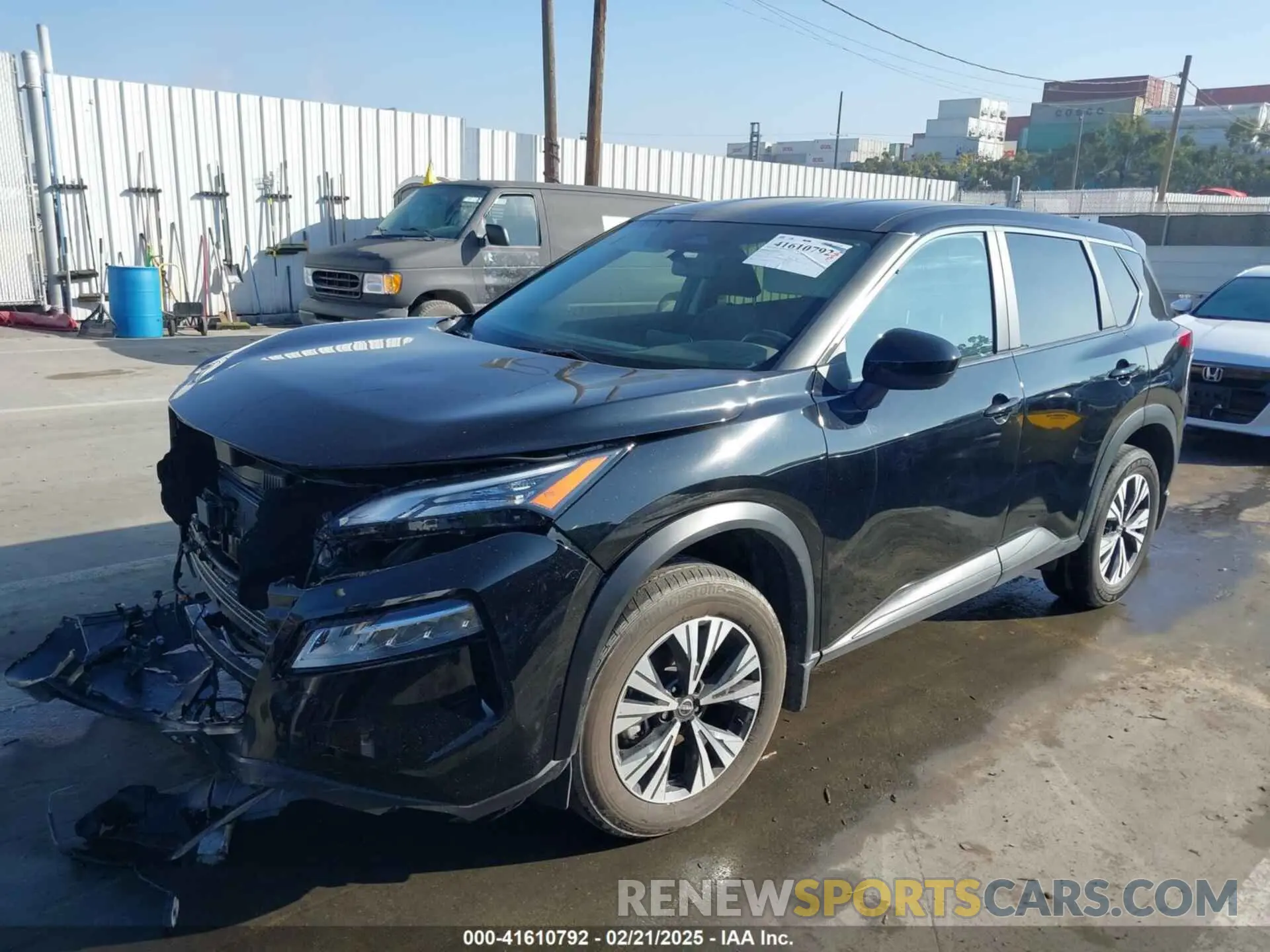 2 Photograph of a damaged car JN8BT3BA0PW437998 NISSAN ROGUE 2023