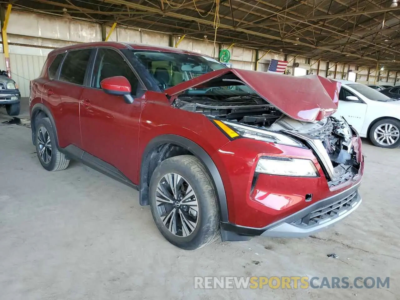 4 Photograph of a damaged car JN8BT3BA1PW012337 NISSAN ROGUE 2023