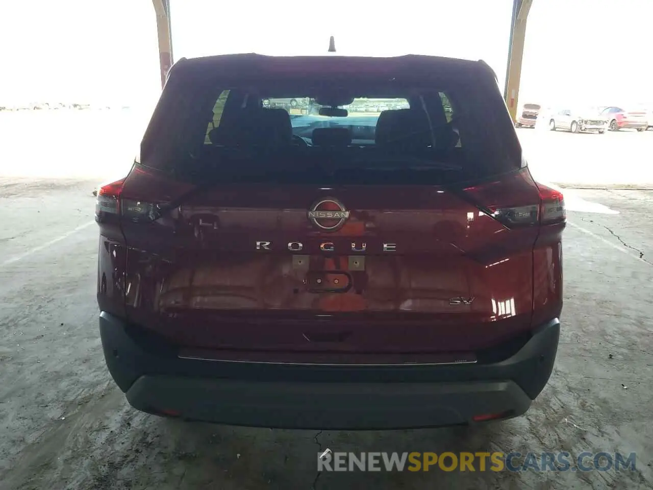 6 Photograph of a damaged car JN8BT3BA1PW012337 NISSAN ROGUE 2023