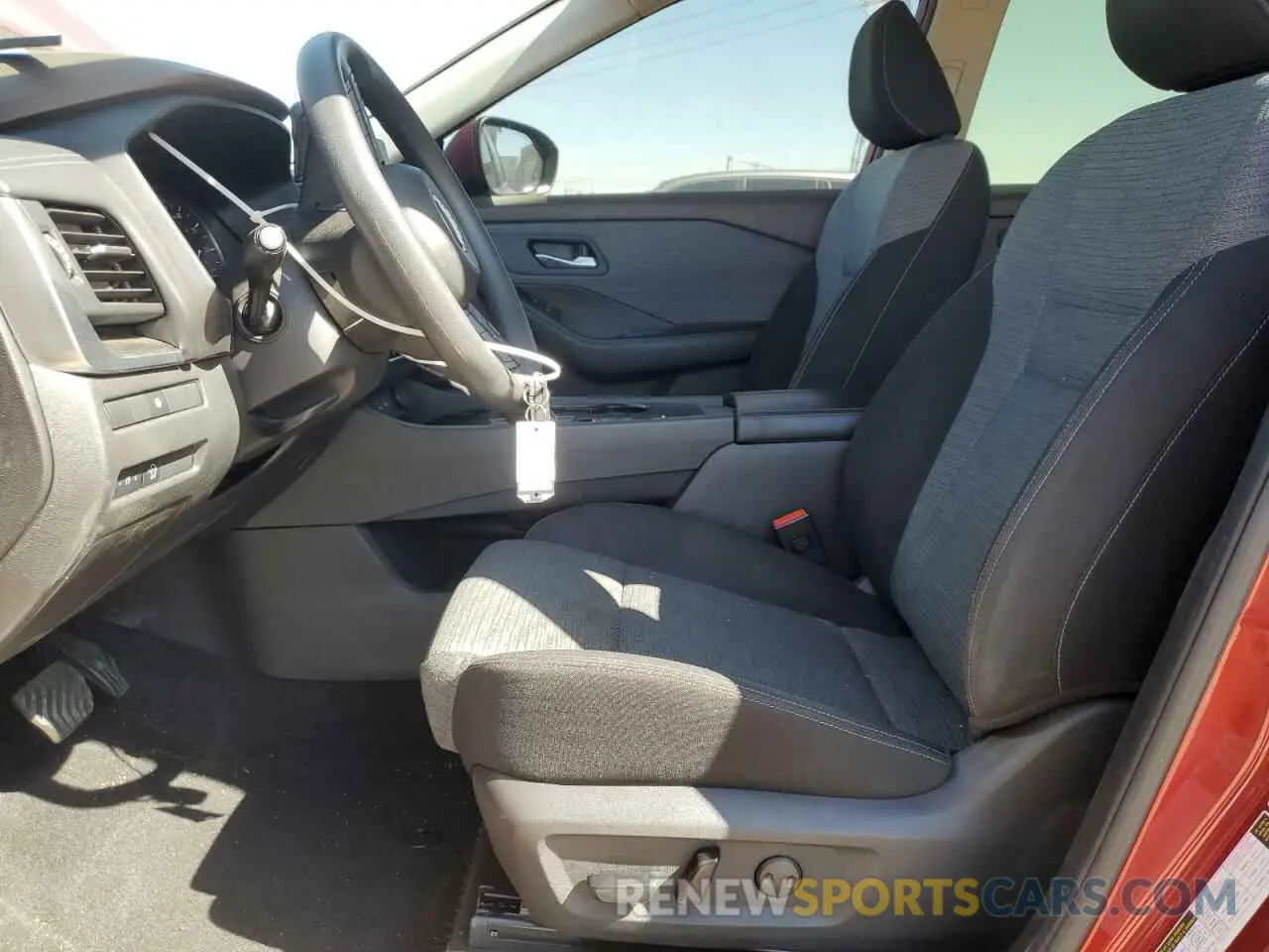 7 Photograph of a damaged car JN8BT3BA1PW012807 NISSAN ROGUE 2023
