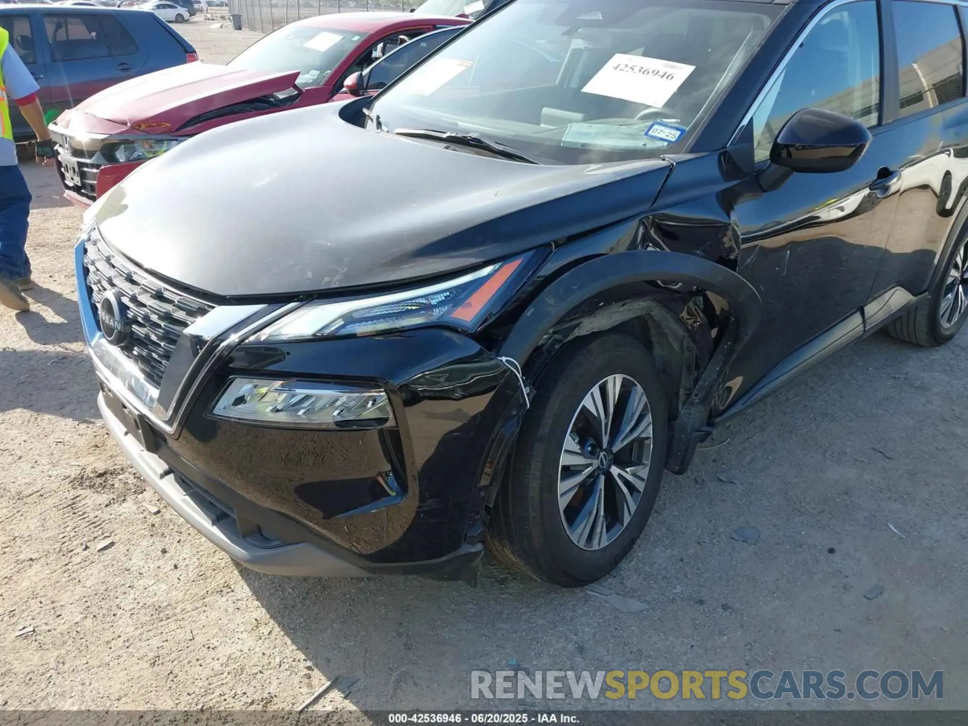 6 Photograph of a damaged car JN8BT3BA1PW421910 NISSAN ROGUE 2023