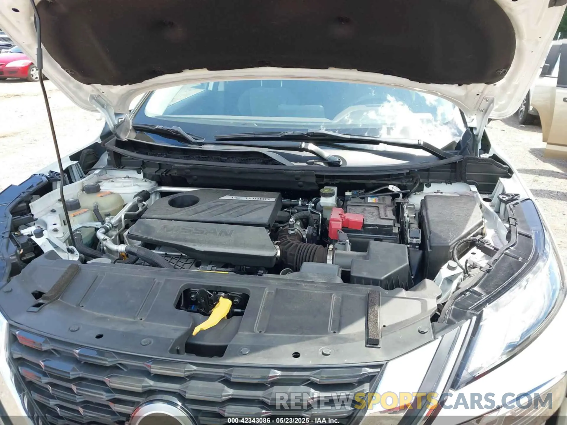 10 Photograph of a damaged car JN8BT3BA1PW430588 NISSAN ROGUE 2023