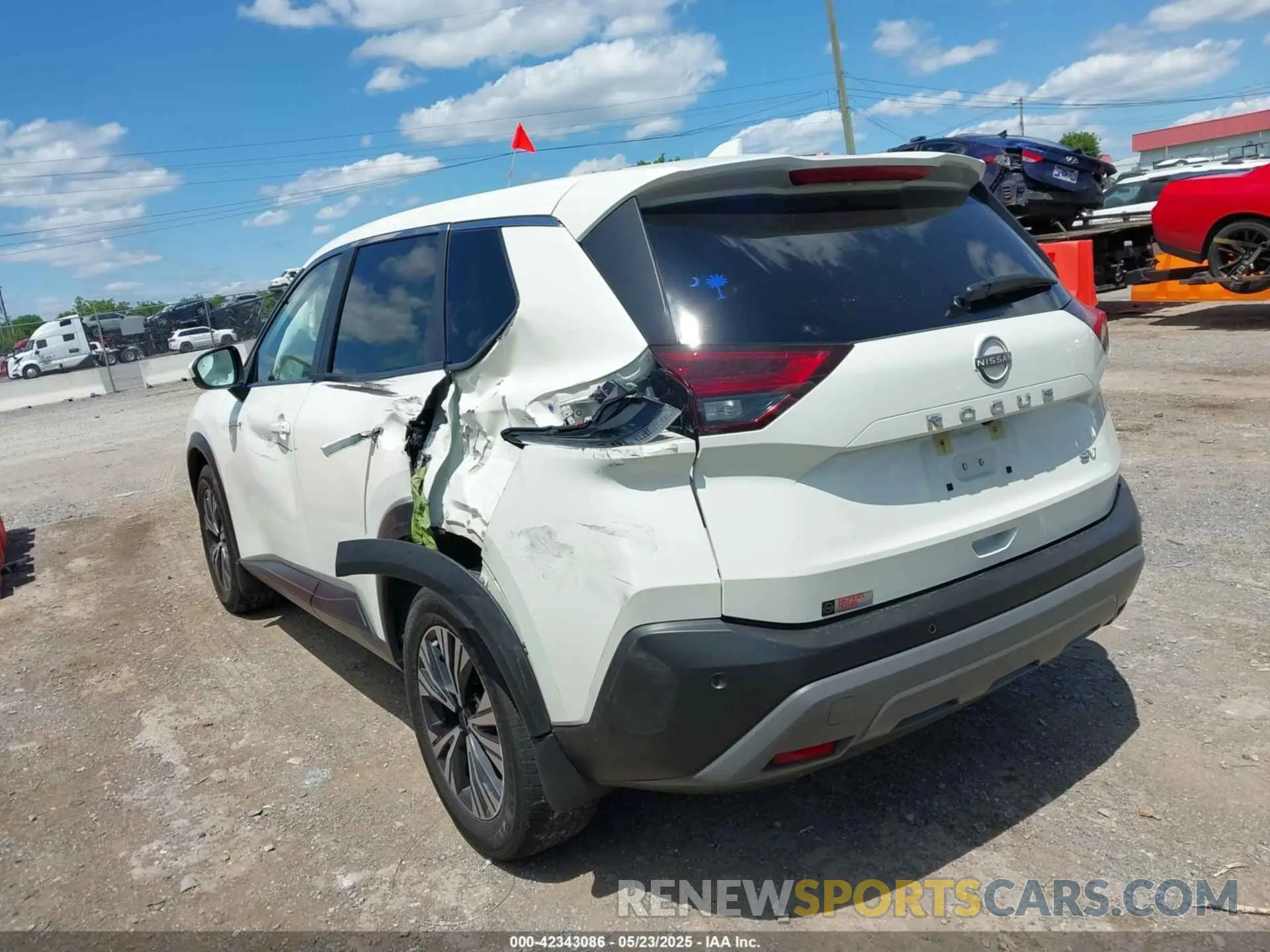 3 Photograph of a damaged car JN8BT3BA1PW430588 NISSAN ROGUE 2023
