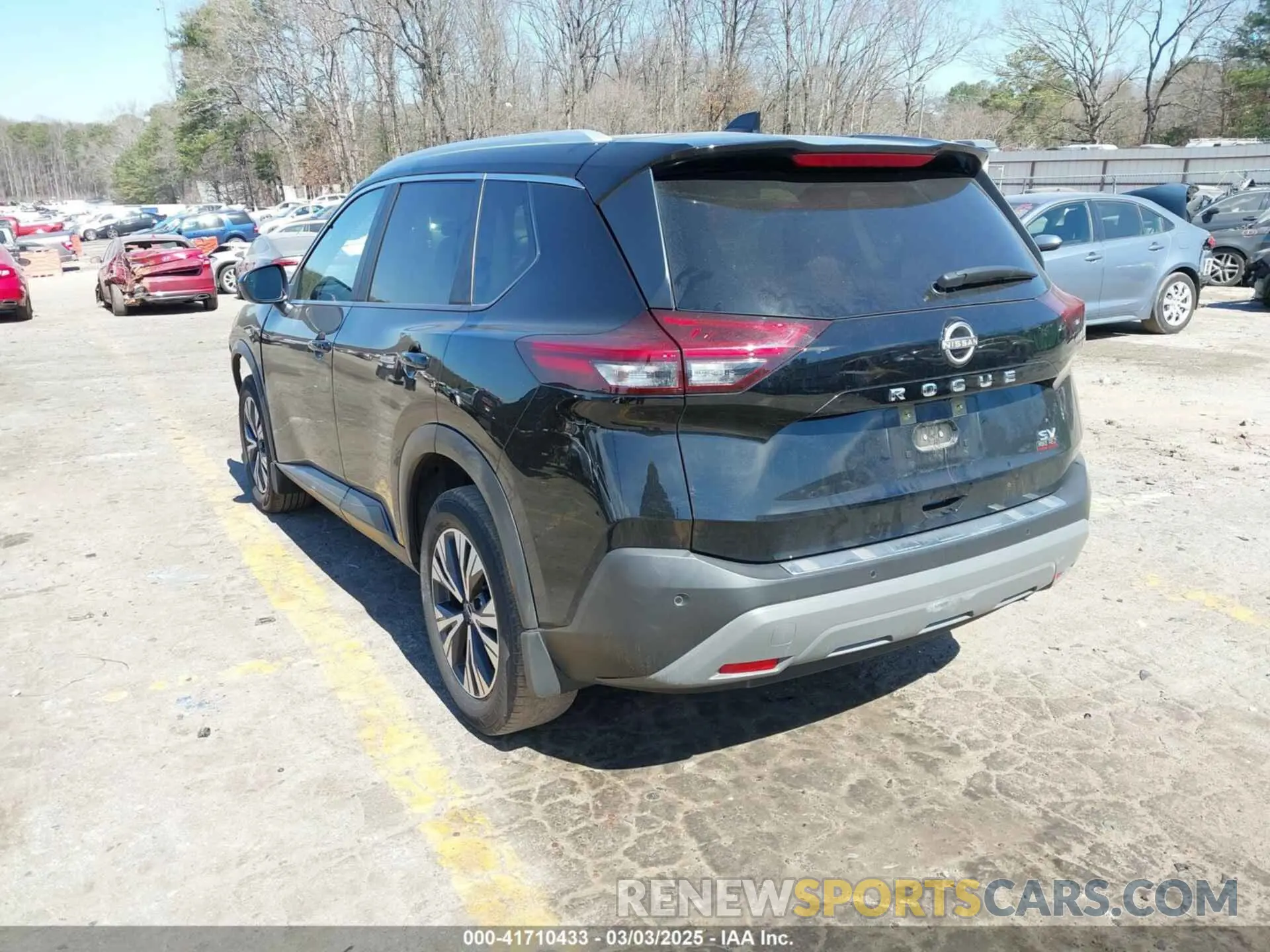 3 Photograph of a damaged car JN8BT3BA1PW436651 NISSAN ROGUE 2023